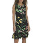 Womens Tommy Hilfiger Sleeveless Floral Ruffle Hem Shift Dress - image 4