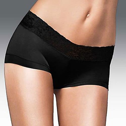 Womens Maidenform&#40;R&#41; Cotton & Lace Boyshort Panties 40859