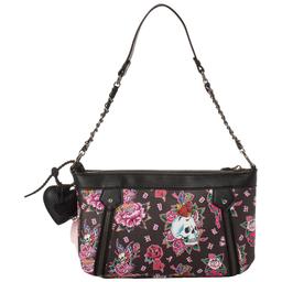 Ed Hardy Eve Shoulder Bag - Black