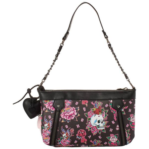 Ed Hardy Eve Shoulder Bag - Black