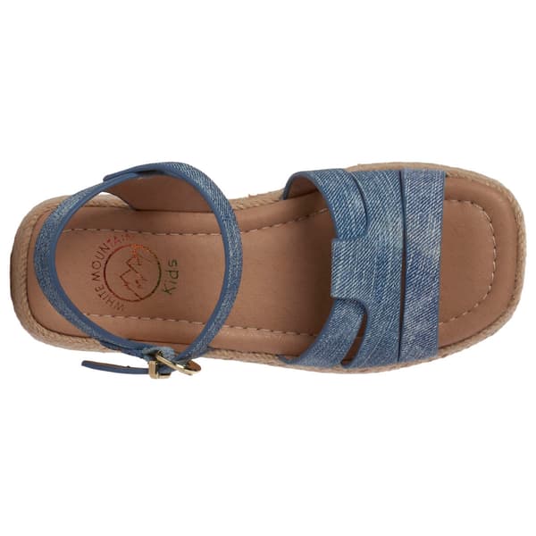 Girls White Mountain Boosta Espadrilles Sandals