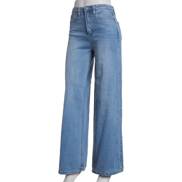 Juniors Madden Girl Ultra 90''s Wide Leg Jeans - image 
