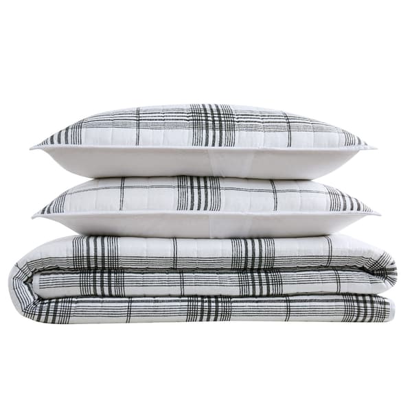 Cottage Classics Cottage Plaid Quilt Set