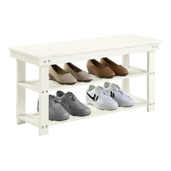 Convenience Concepts Oxford Utility Mudroom Bench