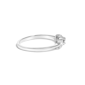 Haus of Brilliance Sterling Silver Diamond Accent "MOM"  Ring - image 2