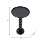 Sagebrook Home Modern Geometric Accent Table - image 7