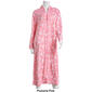 Womens Jasmine Rose Long Sleeve 48in. Floral Knit Zip Robe - image 4