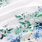 Threadmade Hydrangea Bloom Floral Double Border Tablecloth - image 5