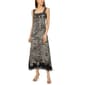 Womens MSK Sleeveless Border Print Challis Maxi - image 1