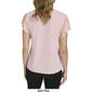 Womens Calvin Klein Short Flutter Sleeve Crew Neck Knit Blouse - image 2