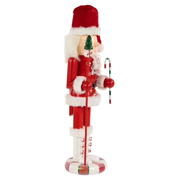 Northlight Seasonal 13.75in. Peppermint Christmas Nutcracker