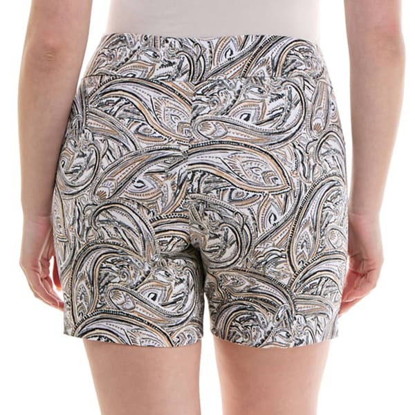 Womens Zac & Rachel Pull On Millennium Paisley Shorts