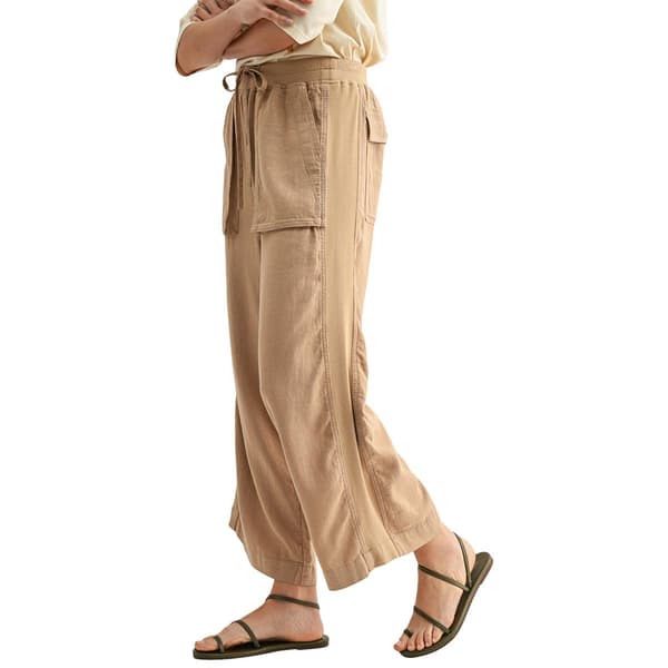 Womens CITY BLUES Relaxed Patch Pocket Wide Leg Pants