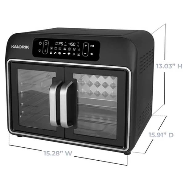 Kalorik 26-Qt French Door Air Fryer and Convection Oven