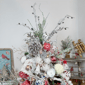 Northlight 7in. White Frosted Round Twig Christmas Ornament - image 5