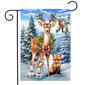 Briarwood Lane Woodland Deer Garden Flag - image 1