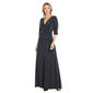 Womens R&M Richards Elbow Sleeve Twist Front Evening Gown - image 3