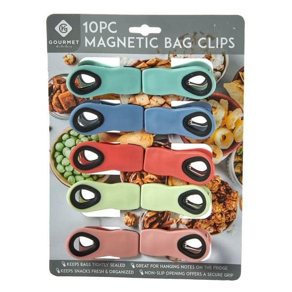 Gourmet Kitchen 10pc. Surf Spray Magnetic Bag Clips - image 