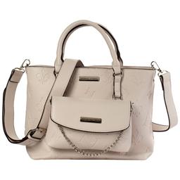 Adrienne Vittadini Embossed Satchel