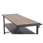 Baxton Studio Lancashire Wood & Metal Kitchen Cart - image 5