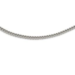 Mens Gentlemen's Classics(tm) Stainless Steel Franco Styled Necklace