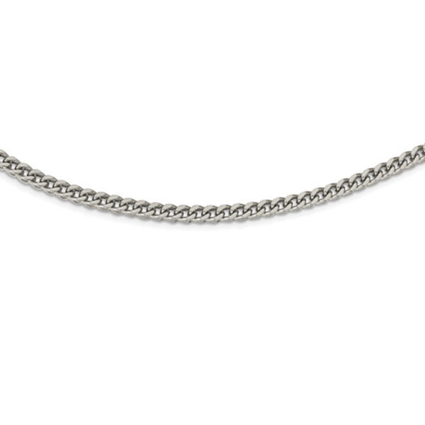 Mens Gentlemen's Classics&#40;tm&#41; Stainless Steel Franco Styled Necklace - image 