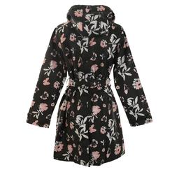 Womens Capelli New York Butterfly Floral Trench Coat