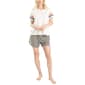 Womens Ocean Pacific Day Breakers T-Shirt Pajama Short Set - image 1