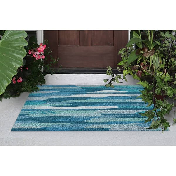 Liora Manne™ Capri Cloud Abstract Indoor/Outdoor Accent Rug