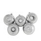 Northlight Seasonal Retro Ball Ornaments 5pc. Set - image 5