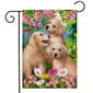 Briarwood Lane Spring Time Pups Garden Flag - image 1