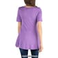 Womens 24/7 Comfort Apparel Short Sleeve Tunic - image 2