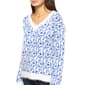 Womens White Mark Leopard Sweater - image 3