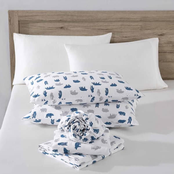 Eddie Bauer Bear Mountain Cotton Flannel Sheet Set