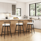 HH2 Home Dael Metal & Upholstered Adjustable Height Swivel Stool - image 8