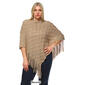 Plus Size White Mark Frostine Poncho Sweater - image 5