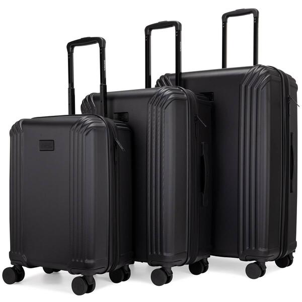 Badgley Mischka Evalyn 3pc. Expandable Luggage Set - image 
