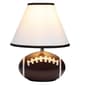 Simple Designs SportsLite 11.5in. Football Base Ceramic Lamp - image 7