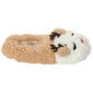 Womens Fuzzy Babba Reindeer Puffer Slippers - image 3