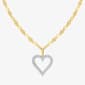 Nova Star&#40;R&#41; 1/10cttw. Lab Grown Diamond Heart Pendant - image 1