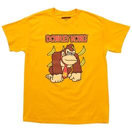 Young Mens Donkey Kong&#40;tm&#41; Short Sleeve Graphic Tee