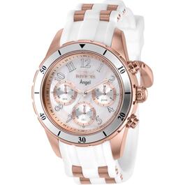Womens Invicta Angel Lady White Dial Watch - 38755
