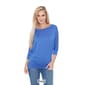 Womens White Mark Banded Dolman Center Marled Top - image 12