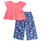 Toddler Girl Penelope Mack LTD(tm) Ruffle Top & Wide Leg Jean Set - image 1