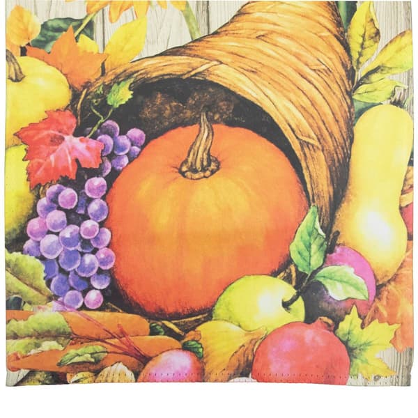 Northlight Seasonal Cornucopia Harvest Outdoor Garden Flag