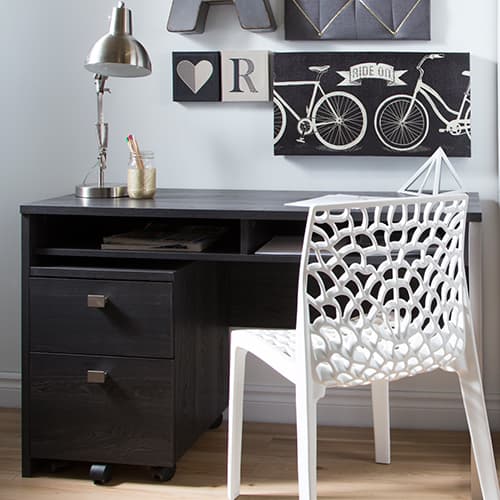 South Shore Interface File Cabinet - Grey
