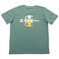 Boys &#40;4-7&#41; Champion Stack C Logo Tee - Dark Forest - image 1