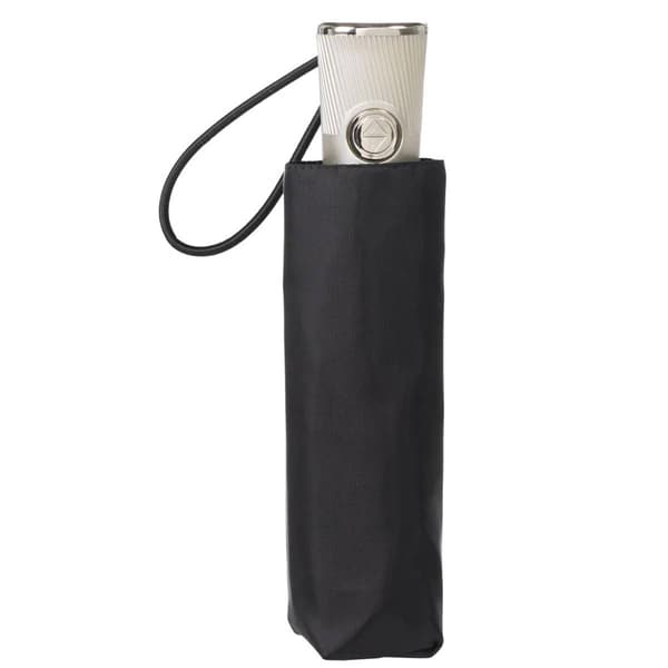 Totes 4-Section Auto Open/Close Technology Umbrella