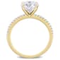 Gemstone Classics™ 14kt. Gold 1 4/5ctw. Moissanite Ring - image 4