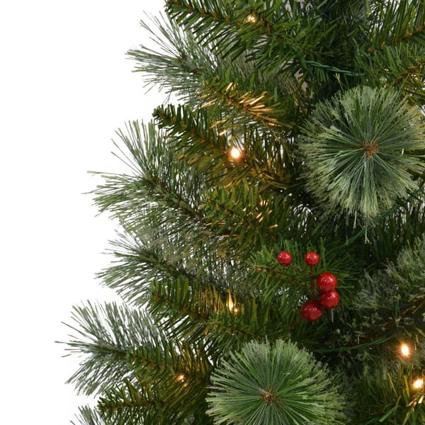 Puleo International 2pc. Cashmere Pre-Lit Potted Christmas Trees